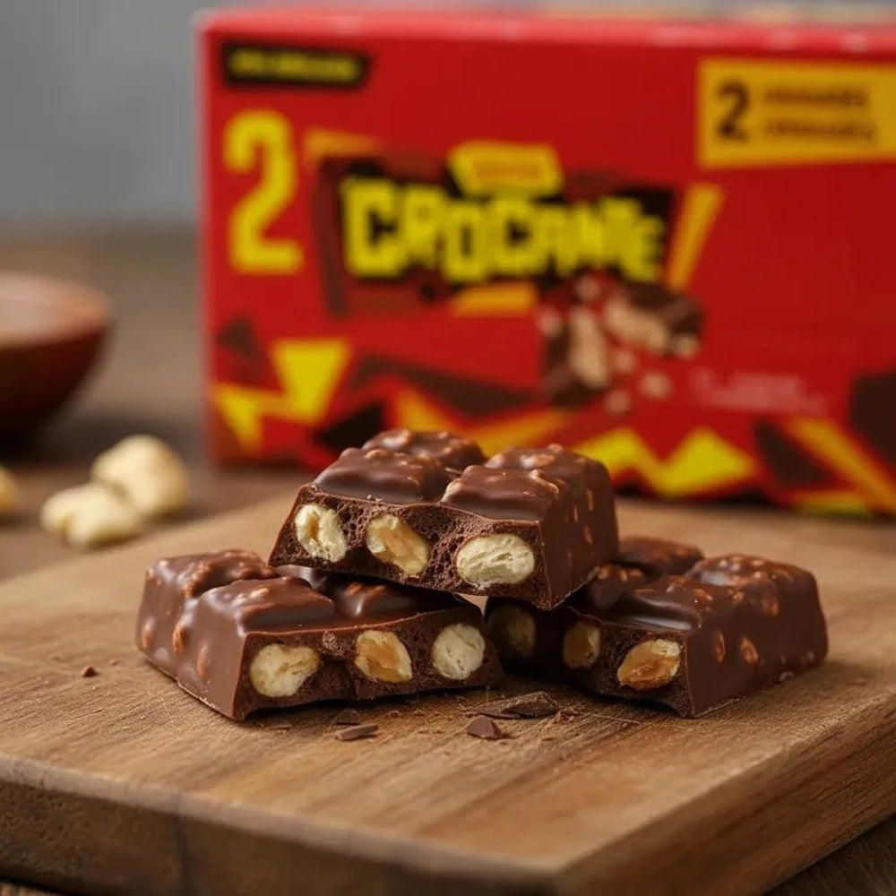 Chocolate Garoto Crocante Com 30 Unidades de 25g Cada