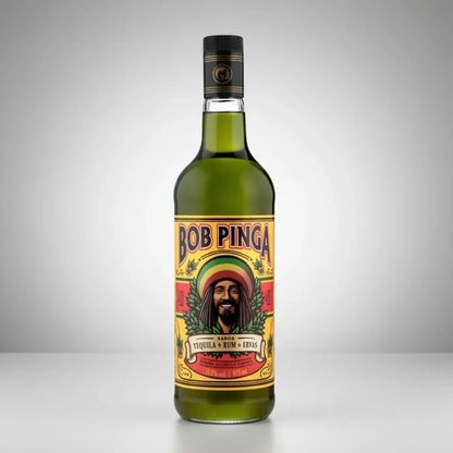 Coquetel Tropical Bob Pinga Com Tequila Rum Ervas Finas