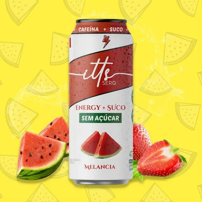 Itts Sero Energy + Suco Pack 6un De 473ml - Sabor Melancia