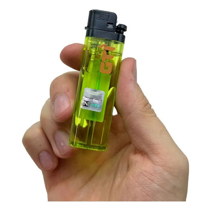 Isqueiro GTI Max Transparente Cartela com 10