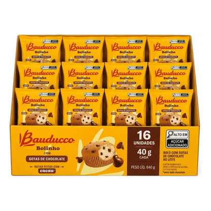 Bolinho de Chocolate Bauducco 40 g Display c/ 16