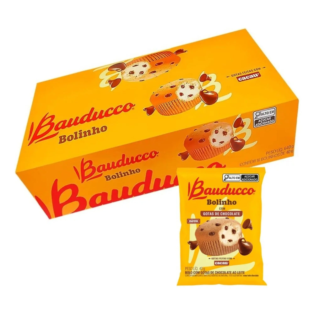 Bolinho de Chocolate Bauducco 40 g Display c/ 16