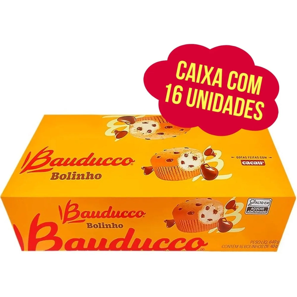 Bolinho de Chocolate Bauducco 40 g Display c/ 16