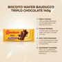 Wafer Triplo Chocolate 140g Caixa com 54 Unidades