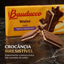 Wafer Triplo Chocolate 140g Caixa com 54 Unidades