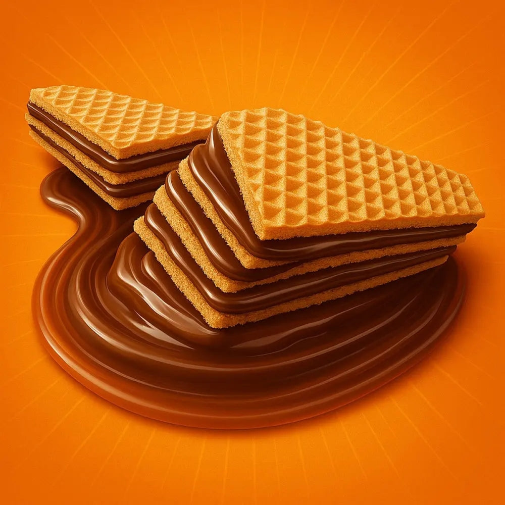 Wafer Maxi Chocolate Bauducco 104 g Caixa com 36