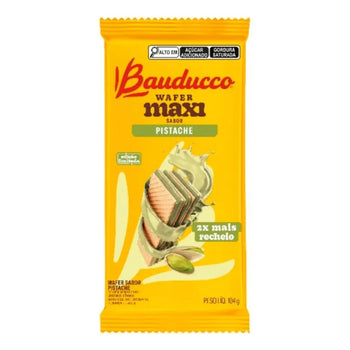 Wafer Maxi Pistache 104g Caixa com 36 Unidades