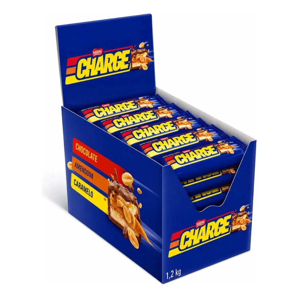 Chocolate Charge 40 g Caixa com 30 Unidades