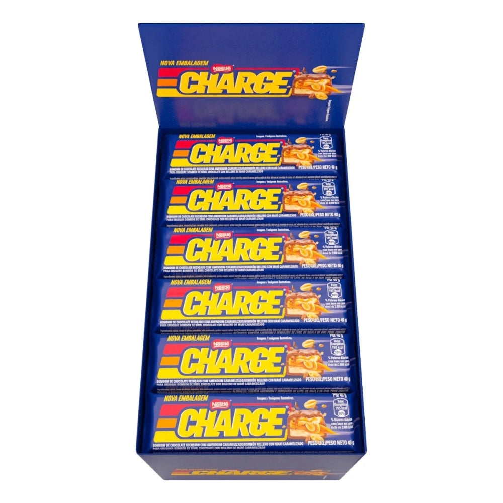 Chocolate Charge 40 g Caixa com 30 Unidades