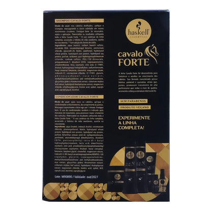 Kit Haskell Cavalo Forte Shampoo 300ml + Condicionador 300ml