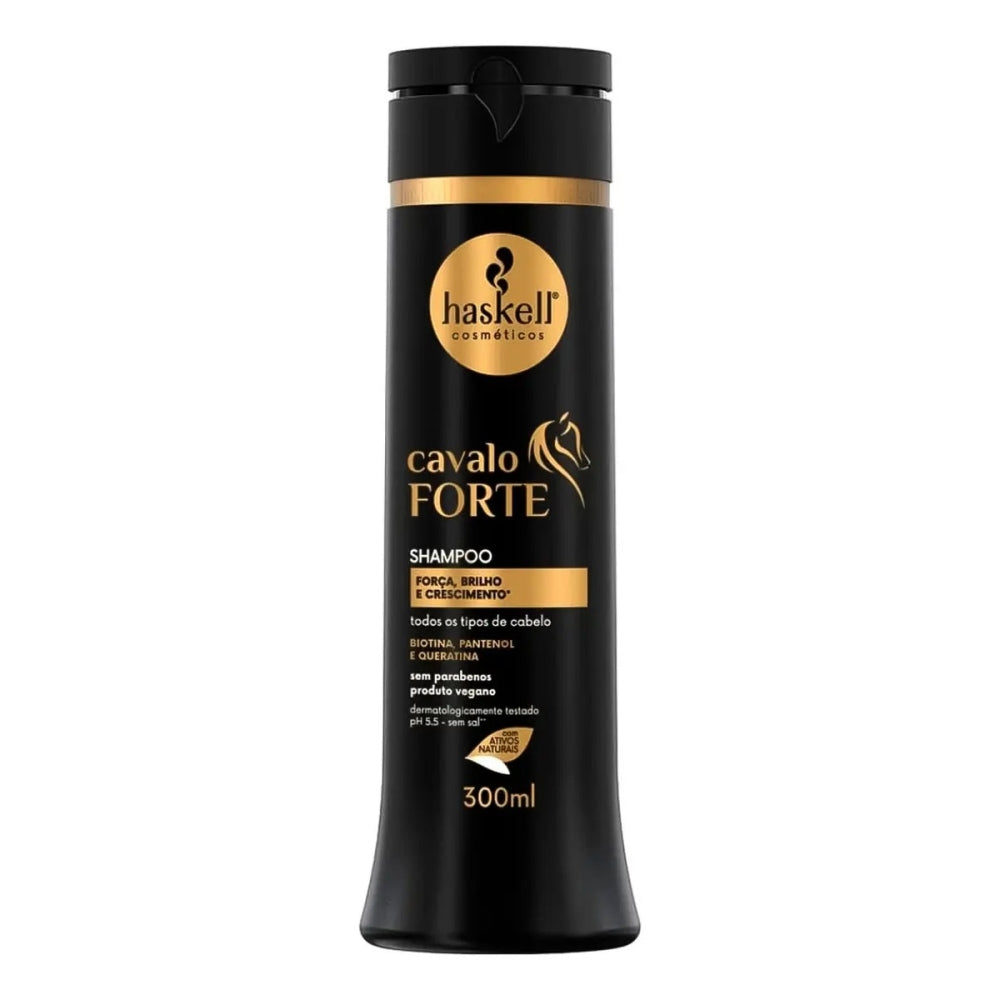 Kit Haskell Cavalo Forte Shampoo 300ml + Condicionador 300ml