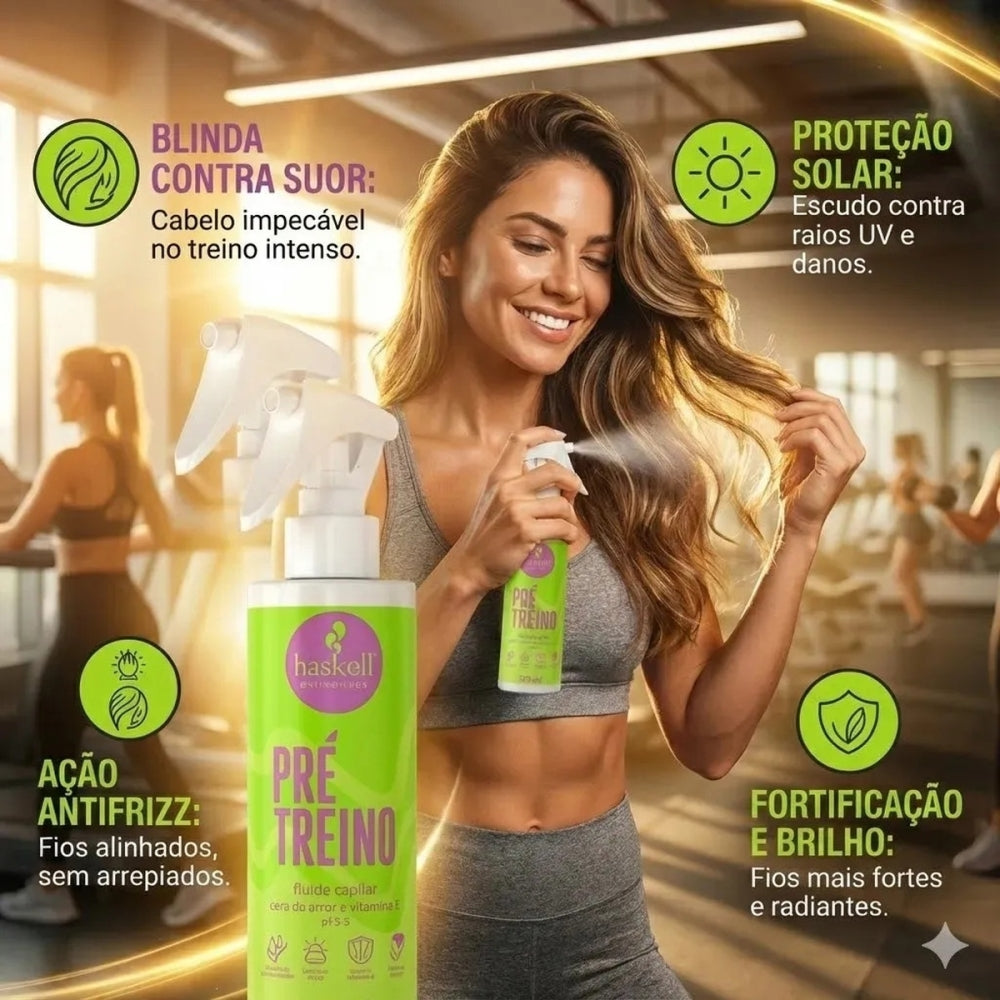 Haskell Pre-Treino Fluido Capilar 200ml
