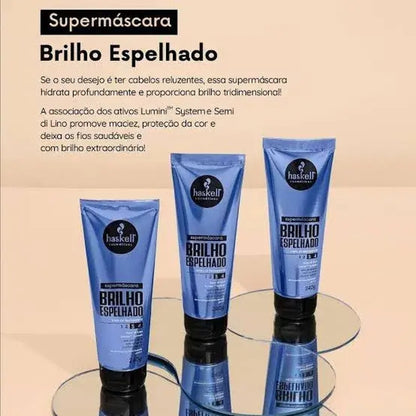 Haskell Supermascara Brilho Espelhado 240g