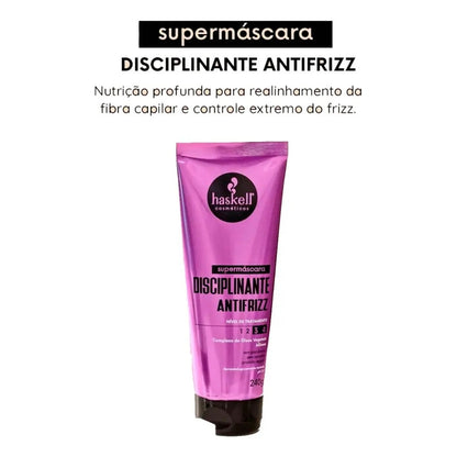 Haskell Supermascara Disciplinante Antifrizz 240g