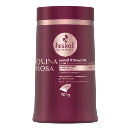 Haskell Quina Rosa Mascara 900g