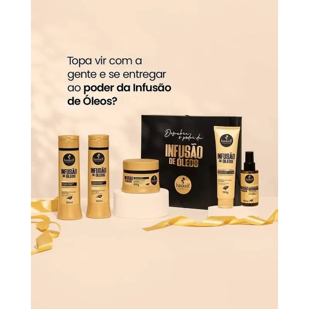 Haskell Infusao de Oleos Mascara de Tratamento 500g
