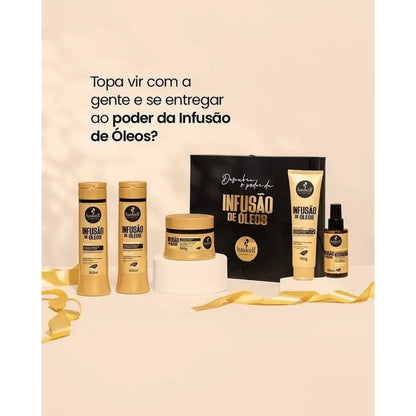 Haskell Infusao de Oleos Mascara de Tratamento 500g
