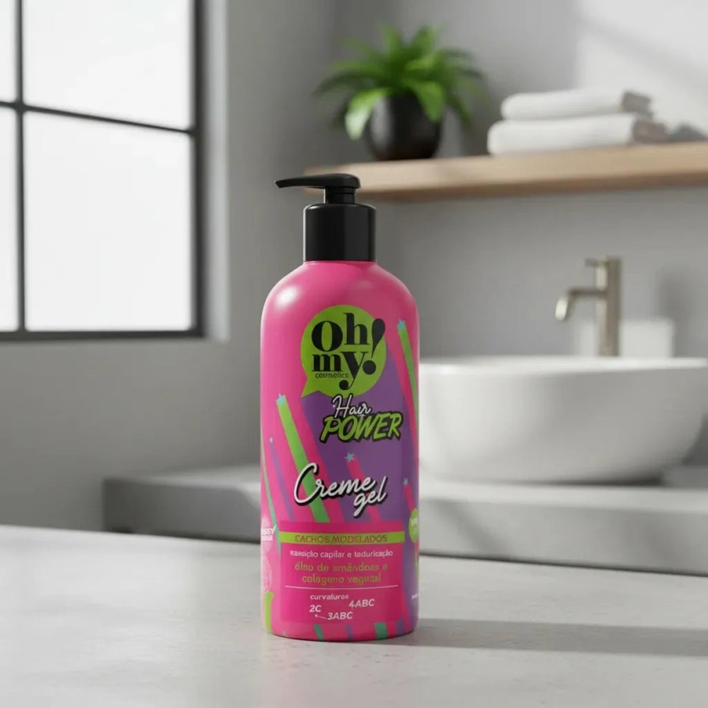 Haskell Oh My! Hair Power Creme Gel Cachos 500g