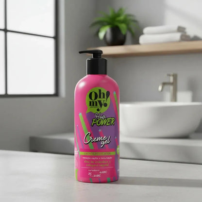 Haskell Oh My! Hair Power Creme Gel Cachos 500g