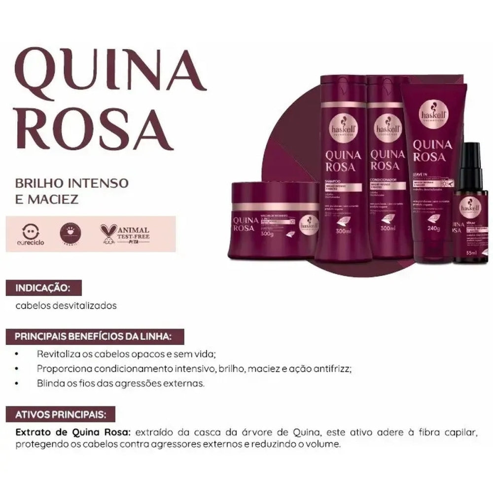 Haskell Quina Rosa Shampoo 1L