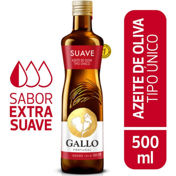 Azeite De Oliva Tipo Único Garrafa 500ml
