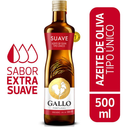 Azeite De Oliva Tipo Único Garrafa 500ml