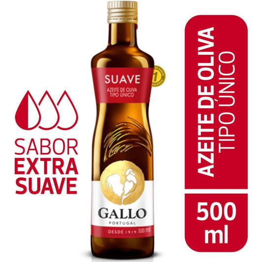 Azeite De Oliva Tipo Único Garrafa 500ml