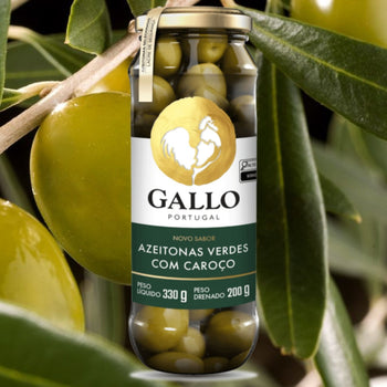 Azeitona Gallo Verde com Caroço 200g Alto Mercado