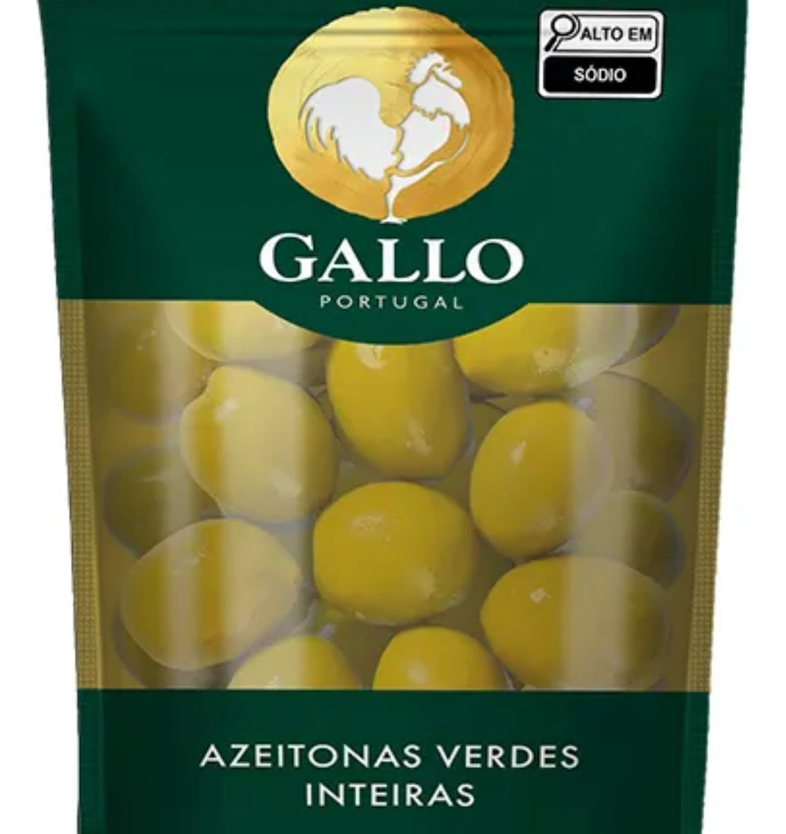 Azeitona Gallo Verde Com Caroço 180G