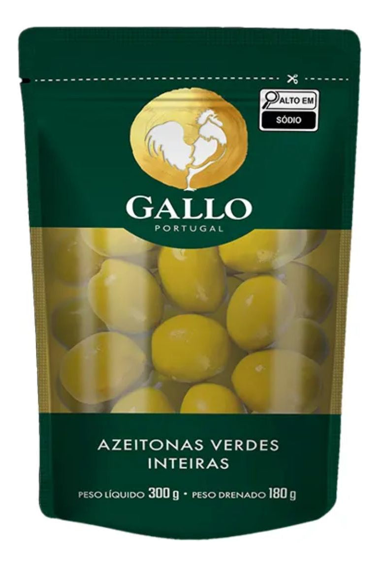 Azeitona Gallo Verde Com Caroço 180G — imagem 2
