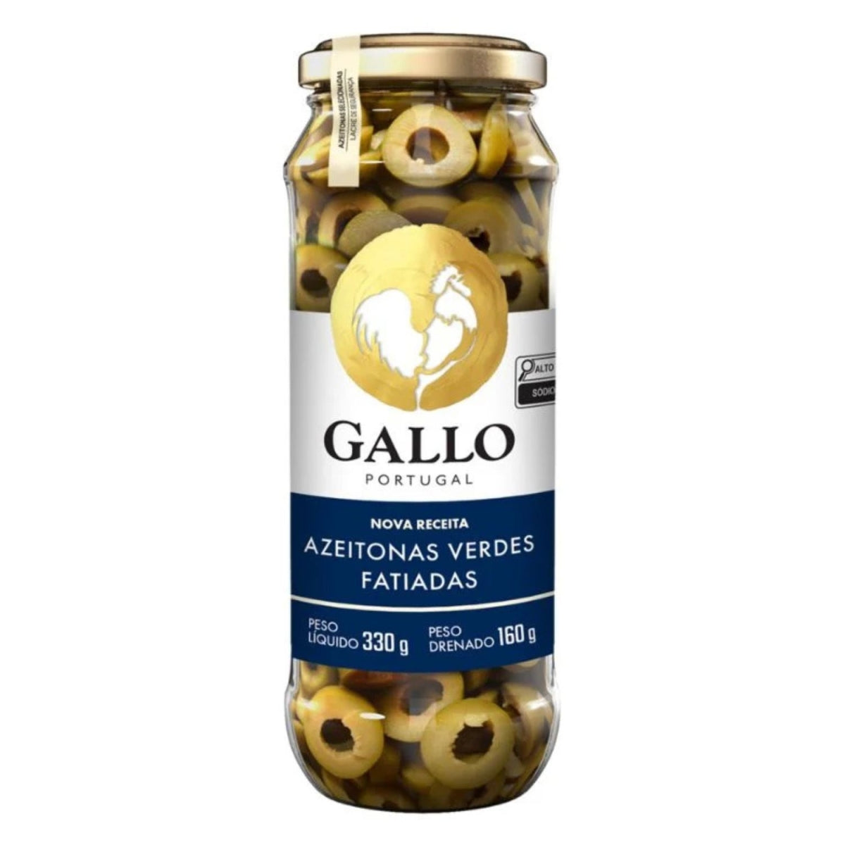 Azeitona Gallo Verde Fatiada VD 160G