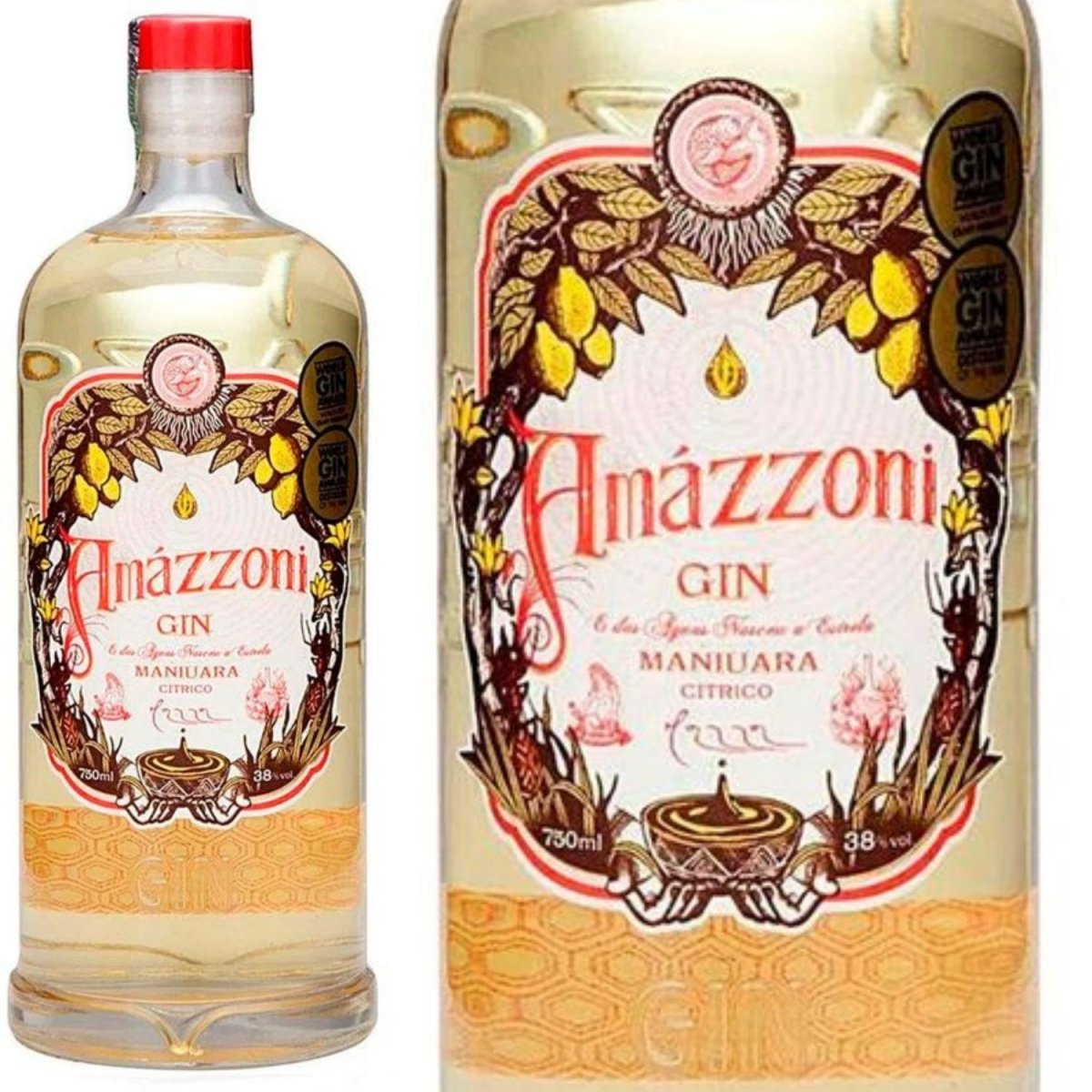 Gin Amazzoni Maniuara 750ml — imagem 2
