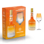 Kit Licor Fino de Pêssego Peachtree Garrafa 700ml Com Taça - Alto Mercado