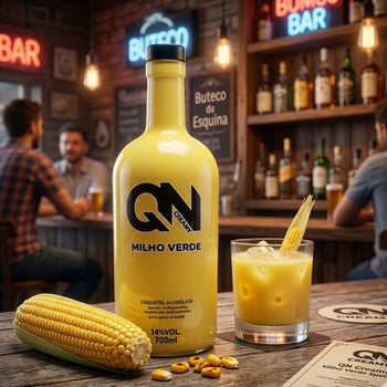 Licor Cremoso QN Milho Verde Cream Garrafa Original 700ml — imagem 4