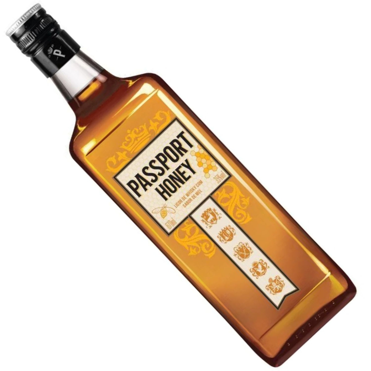 Licor De Whisky Passport Mel 670 Ml Original Importado - Passport