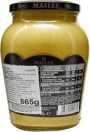 Mostarda Dijon Maille em frasco de vidro de 865g