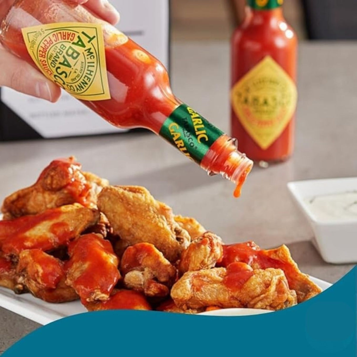 Molho Tabasco Garlic Suave com Alho 60ml - Tabasco