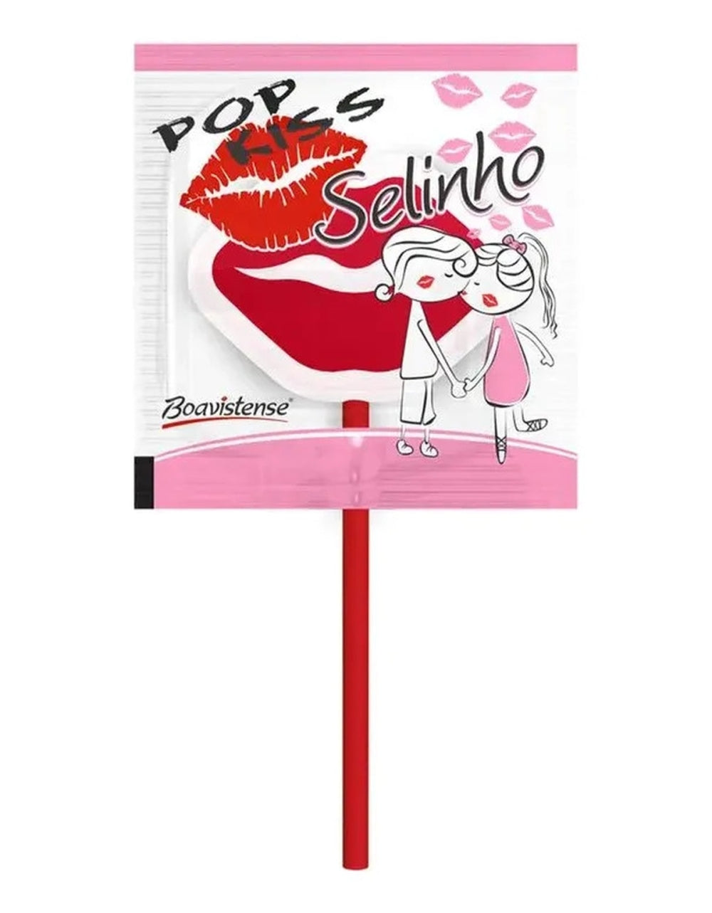 Pirulito Pop Kiss Selinho C/50un Boavistense — imagem 2