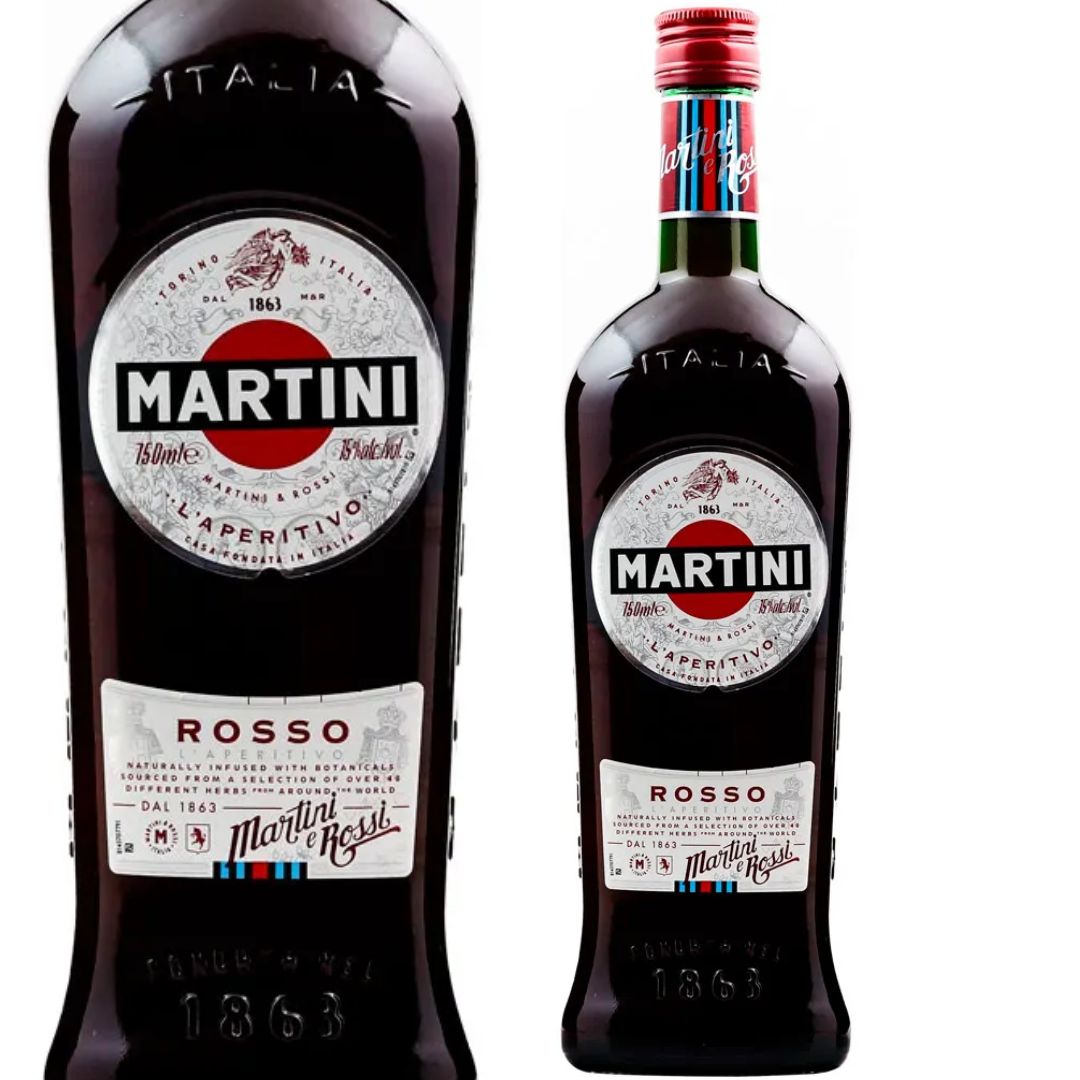 Vermute Rosso Martini Garrafa 750ml – Origem Pessione, Itália, Produtor: Martini e Rossi