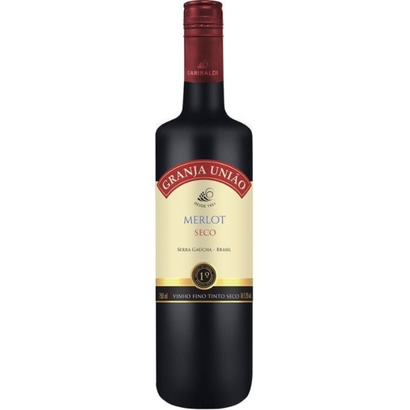 Vinho Granja União Merlot 750ml - Granja União
