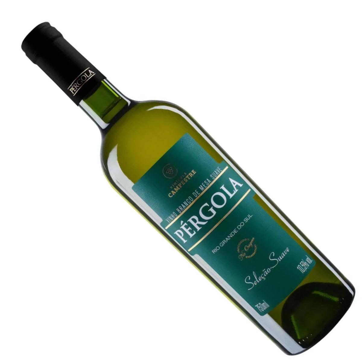 Vinho Nacional Branco De Mesa Suave Seleçao Pergola 750ml — imagem 4