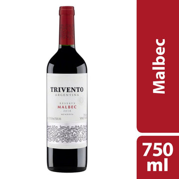 Vinho Tinto Argentino Reserva Malbec 2021 Trivento - Concha Y Toro