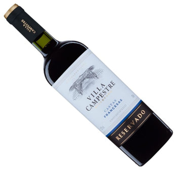 Vinho Villa Campestre Castas Francesas Reservado 750ml — imagem 4