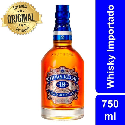 Whisky Chivas Regal 18 Anos 750ml