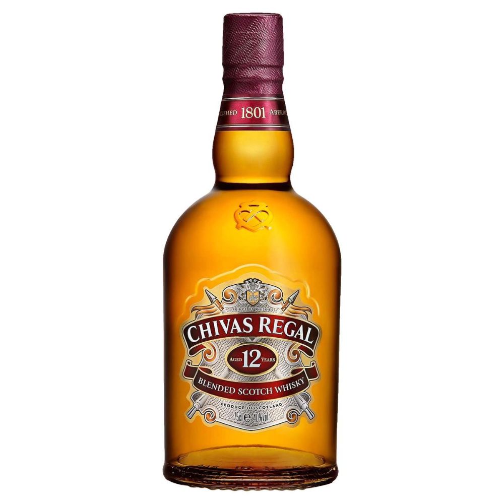 Whisky Chivas Regal Blended 12 Reino Unido 750ml