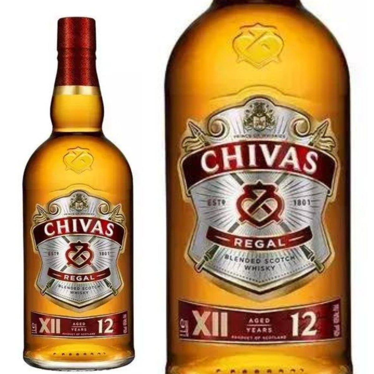 Whisky Chivas Regal Blended 12 Reino Unido 750ml — imagem 3