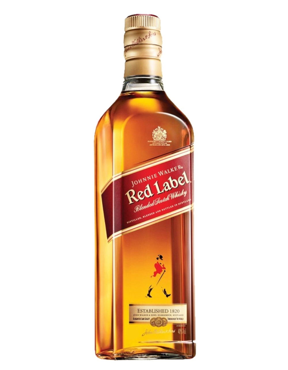 Whisky Johnnie Walker Red Label 1L - O Johnnie Walker Red Label é um blended scotch whisky vibrante e cheio de carater, da Johnnie Walker.