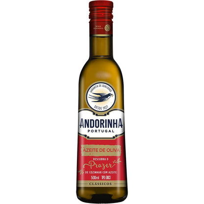 Garrafa de azeite de oliva Andorinha Tipo Único Clássicos, 500 ml.