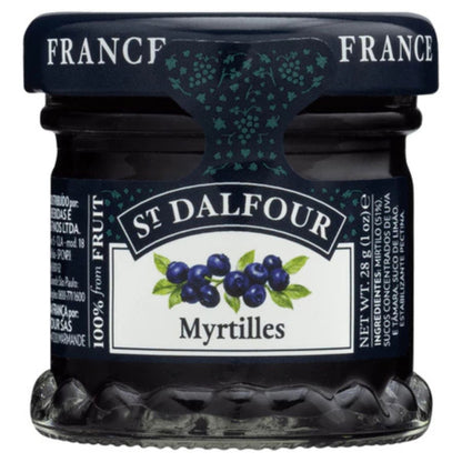 Pote de geleia St. Dalfour de mirtilo, 28 g