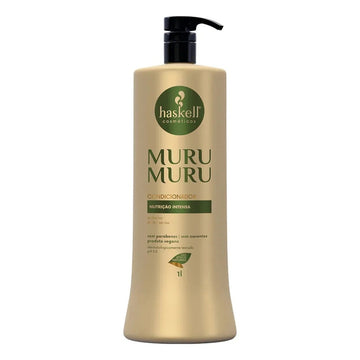 Condicionador Haskell Murumuru de nutrição intensa, frasco com pump de 1 litro.